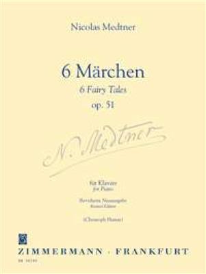 Nikolai Medtner: Sechs Märchen op. 51: (Arr. Christoph Flamm): Klavier Solo