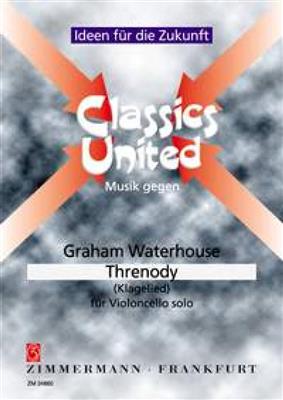 Graham Waterhouse: Threnody: Cello Solo