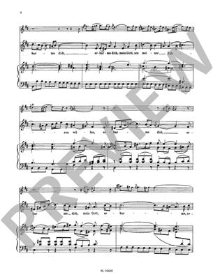 Johann Sebastian Bach: Erbarme Dich - Matthew Passion: Gesang mit sonstiger Begleitung