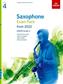 Saxophone Exam Pack 2022-2025 Grade 4