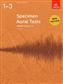 Specimen Aural Tests, Grades 1-3