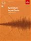 Specimen Aural Tests, Grades 1-3