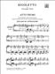 Giuseppe Verdi: Rigoletto: Opern Klavierauszug