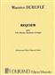 Maurice Duruflé: Requiem Opus 9 - Vocal Score: Gemischter Chor mit Klavier/Orgel