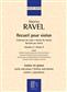 Maurice Ravel: Recueil pour Violon 2: Violine mit Begleitung
