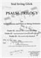 Srul Irving Glick: Psalm 47 (SSA) Psalm Trilogy: Frauenchor mit Klavier/Orgel