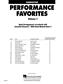 Performance Favorites, Vol. 1 - Conductor: (Arr. James Curnow): Blasorchester