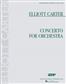 Elliott Carter: Concerto For Orchestra: Orchester