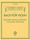 Bach for Violin: Violine mit Begleitung