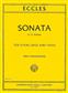 Henry Eccles: Sonata Sol Minore (Zimmermann): Kontrabass Solo