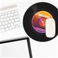 Smooth Grooves Vinyl Desk Mat