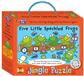 Jingle Puzzle - Five Little Speckled Frogs