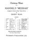 Georg Friedrich Händel: Christmas Music From Messiah: Frauenchor mit Klavier/Orgel