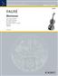 Gabriel Fauré: Berceuse Opus 16: Violine mit Begleitung