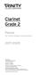 Clarinet Exam Pieces Grade 2 2017-2020