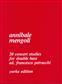 Annibale Mengoli: 20 Concert Studies For Double Bass: Kontrabass Solo